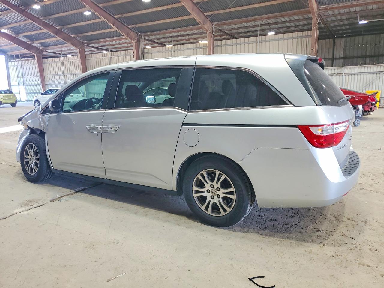 2012 Honda Odyssey Exl Silver vin: 5FNRL5H69CB011427