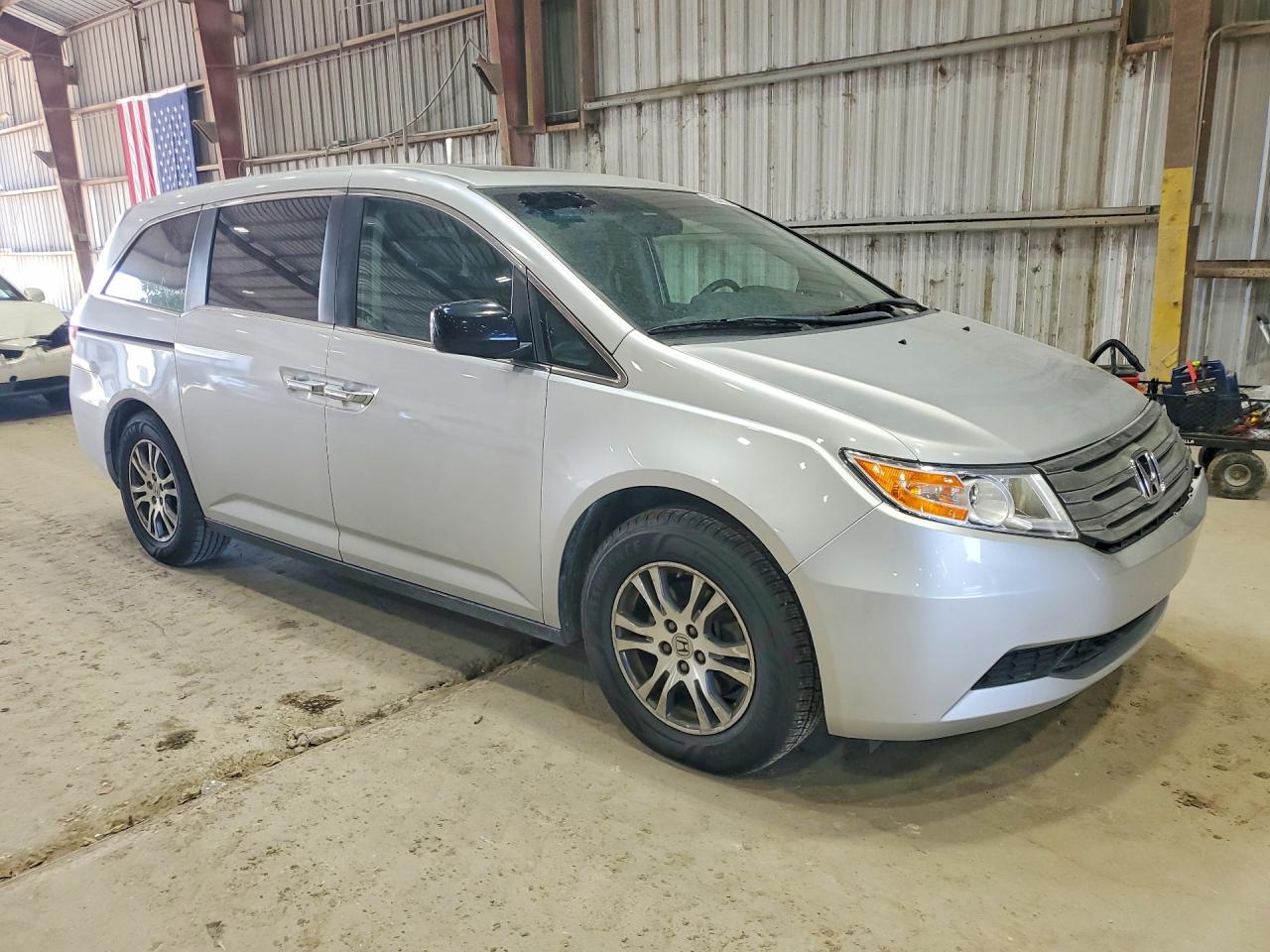 2012 Honda Odyssey Exl Silver vin: 5FNRL5H69CB011427