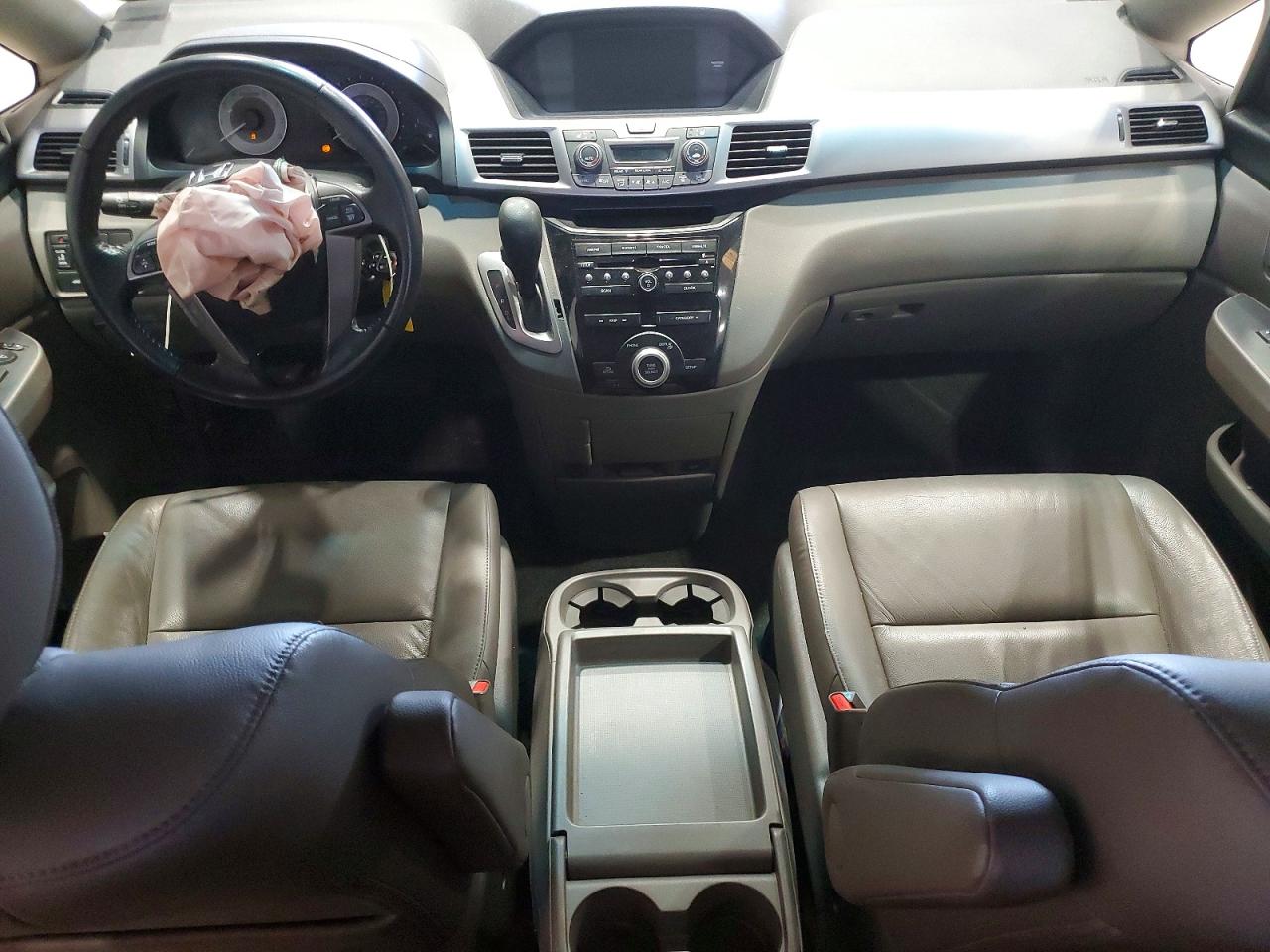 2012 Honda Odyssey Exl Silver vin: 5FNRL5H69CB011427