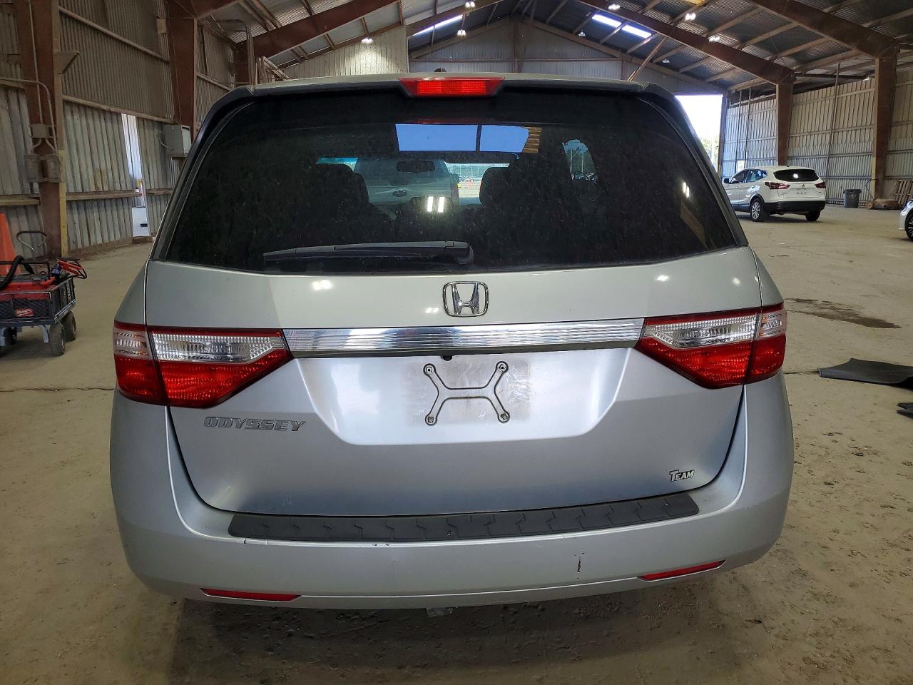 2012 Honda Odyssey Exl Silver vin: 5FNRL5H69CB011427