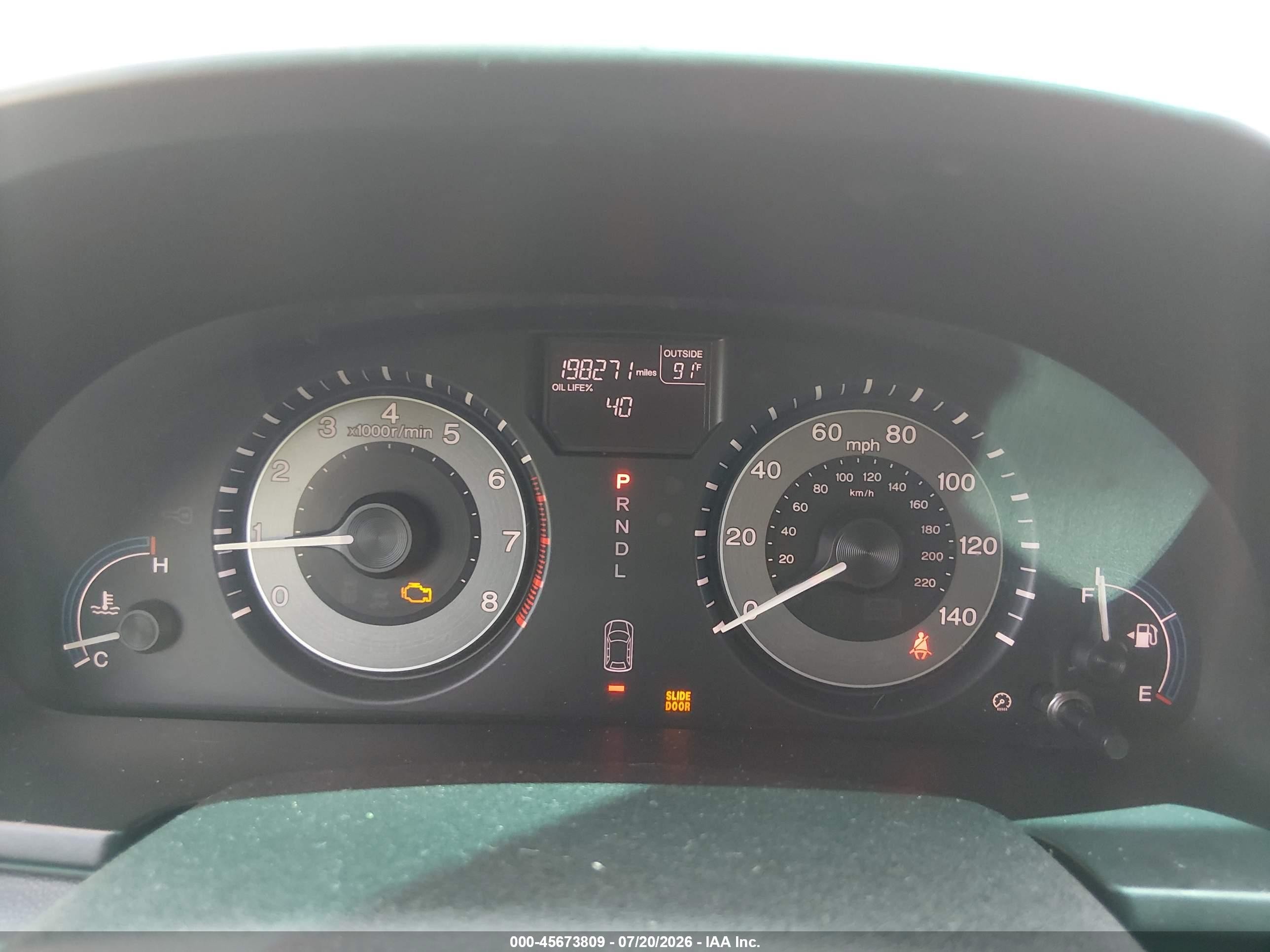 2012 Honda Odyssey Ex-l Gray vin: 5FNRL5H69CB013016