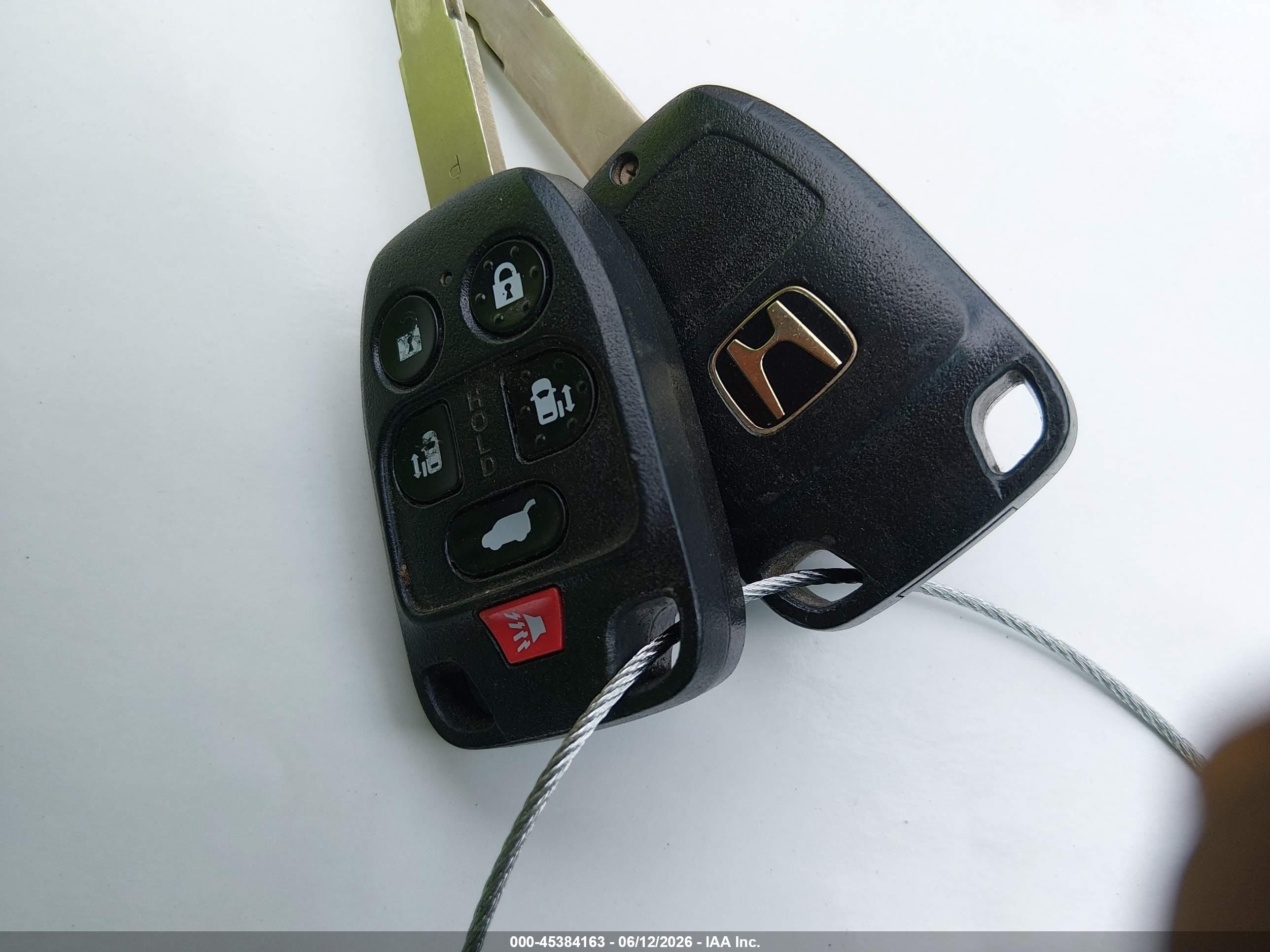 2012 Honda Odyssey Ex-l Black vin: 5FNRL5H69CB015025