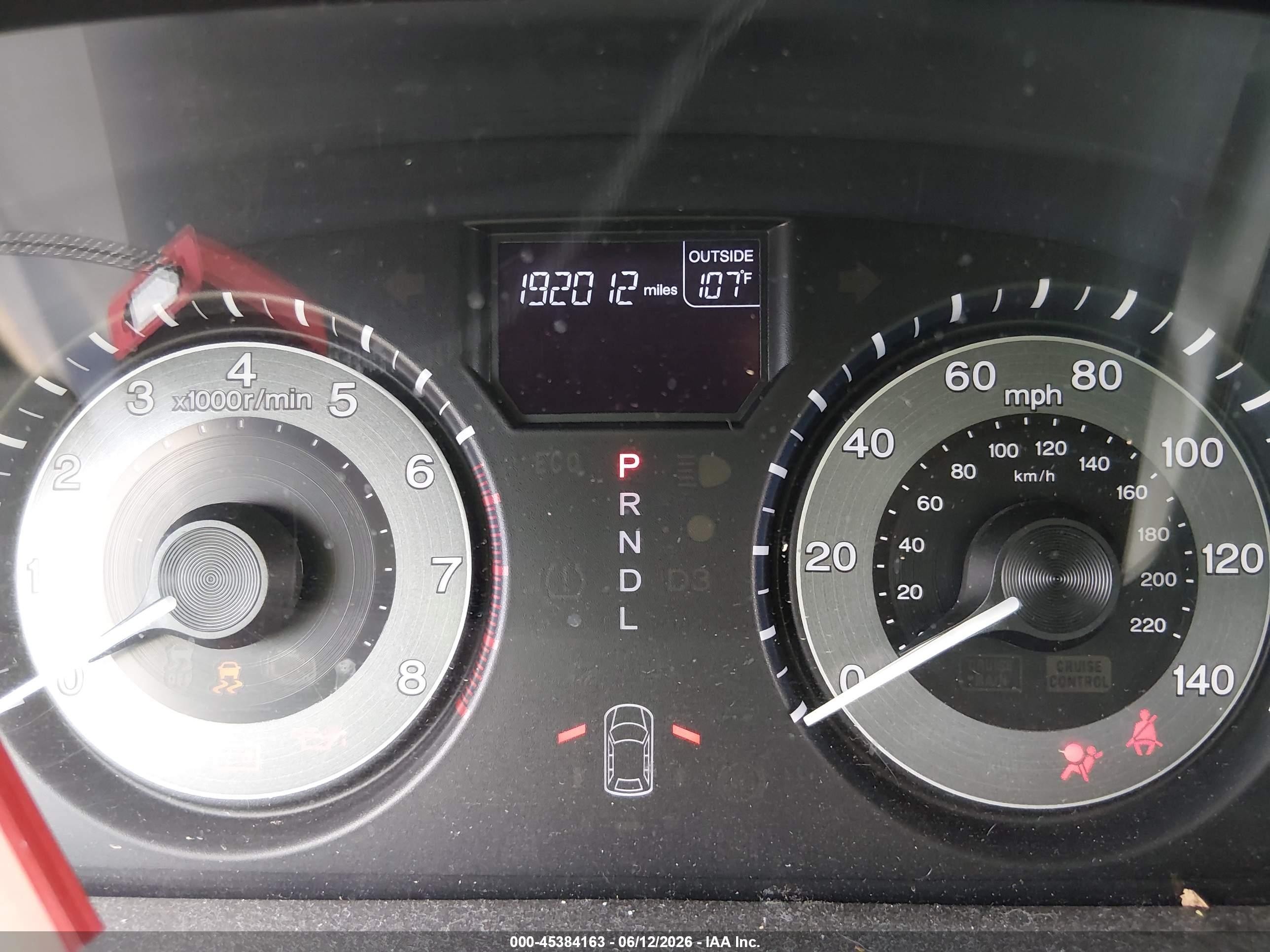 2012 Honda Odyssey Ex-l Black vin: 5FNRL5H69CB015025