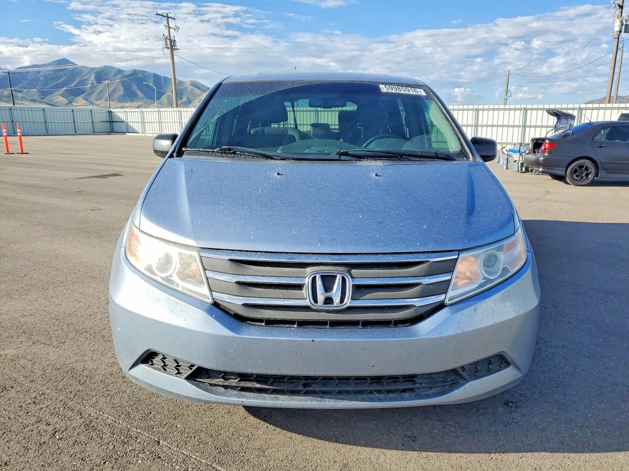 2012 Honda Odyssey Exl Blue vin: 5FNRL5H69CB036179