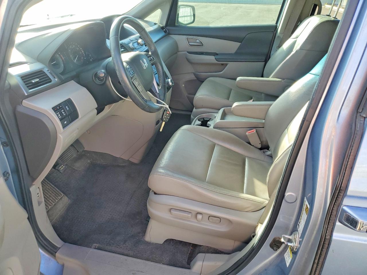 2012 Honda Odyssey Exl Blue vin: 5FNRL5H69CB036179