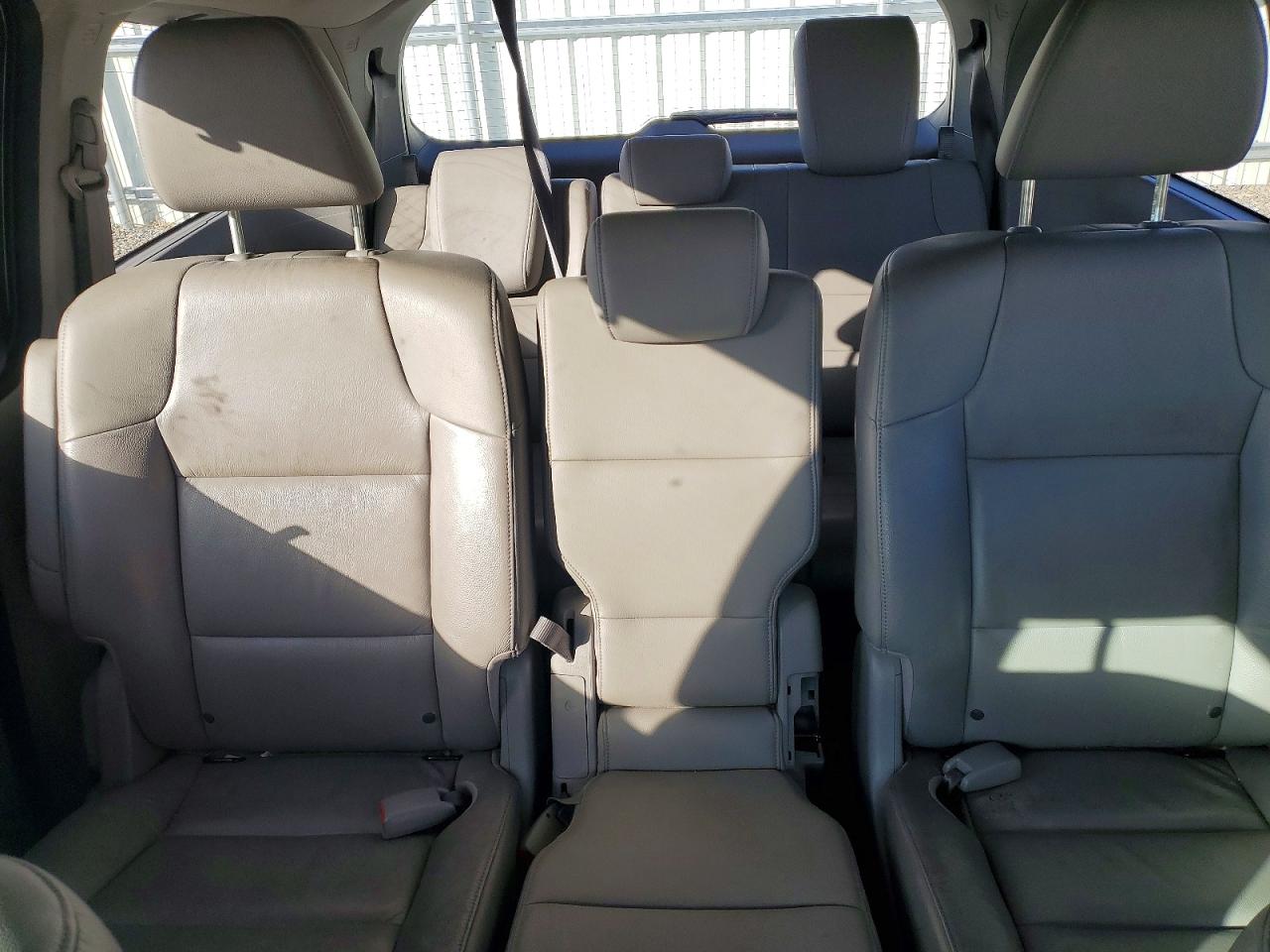 2012 Honda Odyssey Exl Blue vin: 5FNRL5H69CB036179