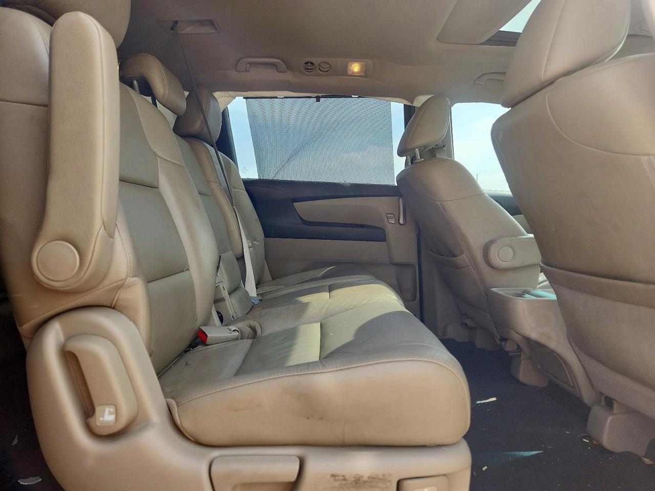 2012 Honda Odyssey Exl Burgundy vin: 5FNRL5H69CB044119