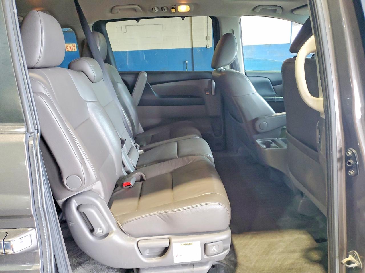 2012 Honda Odyssey Exl Gray vin: 5FNRL5H69CB093630