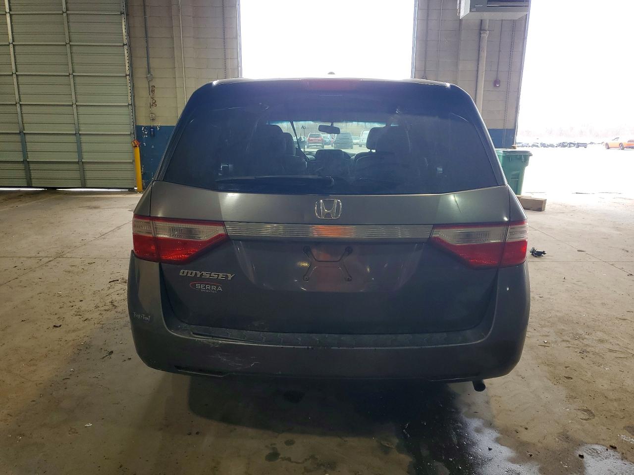 2012 Honda Odyssey Exl Gray vin: 5FNRL5H69CB093630