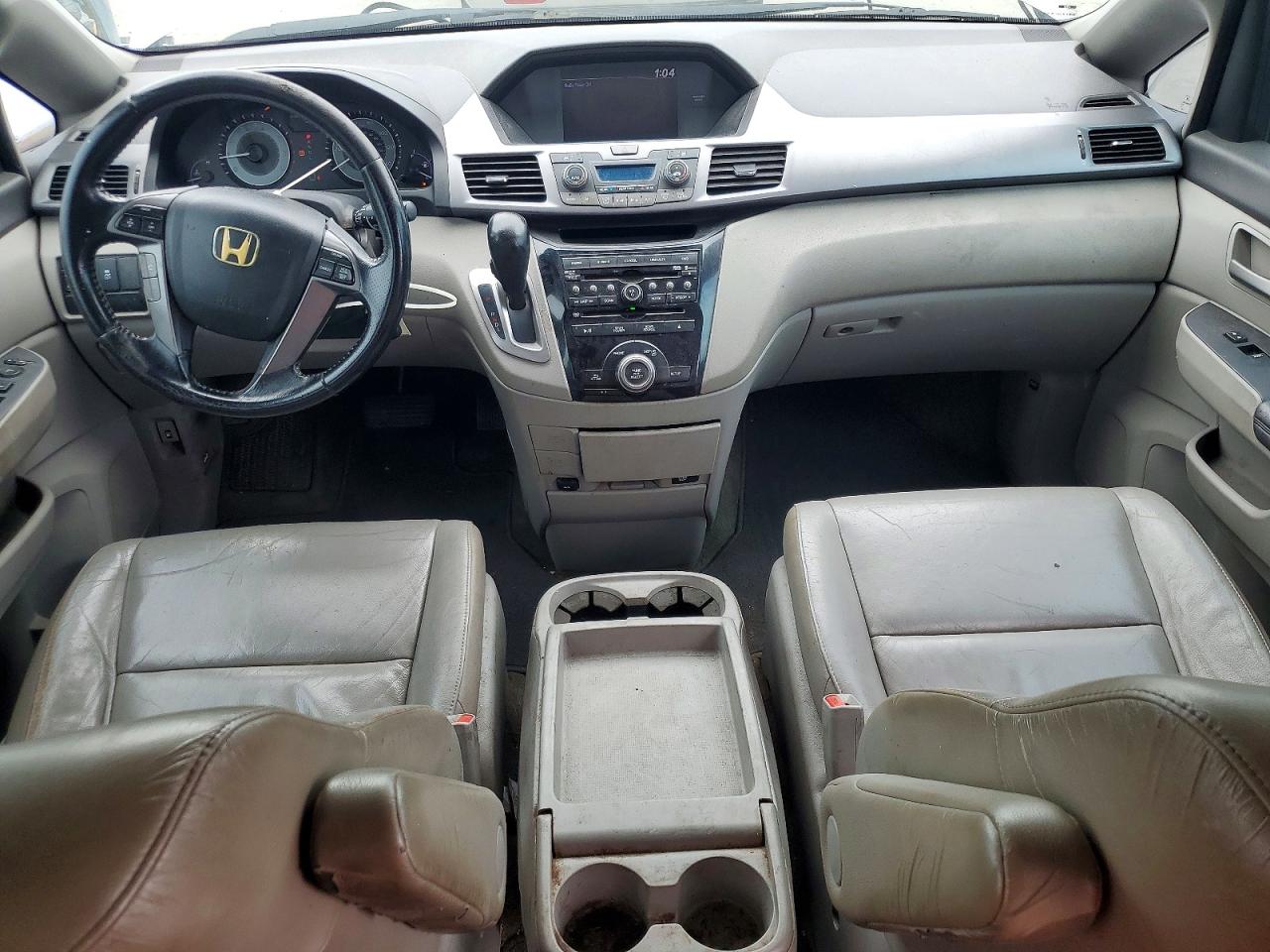 2012 Honda Odyssey Exl Blue vin: 5FNRL5H69CB095121