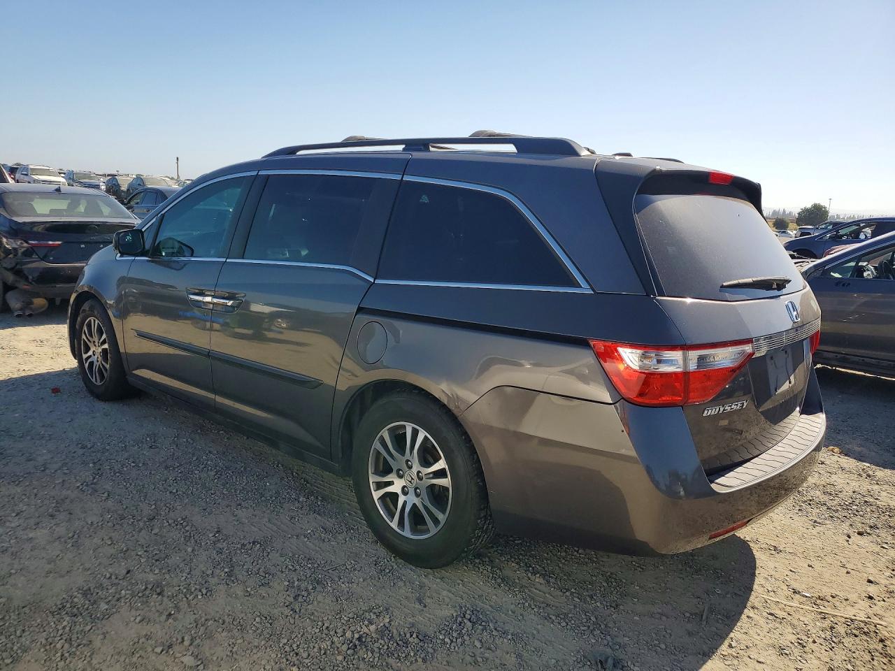 2012 Honda Odyssey Exl Charcoal vin: 5FNRL5H69CB102097