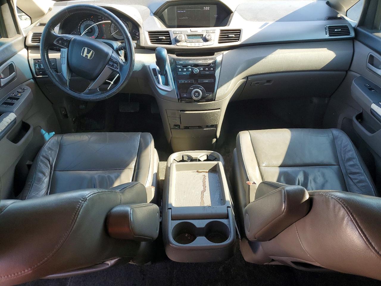 2012 Honda Odyssey Exl Charcoal vin: 5FNRL5H69CB102097