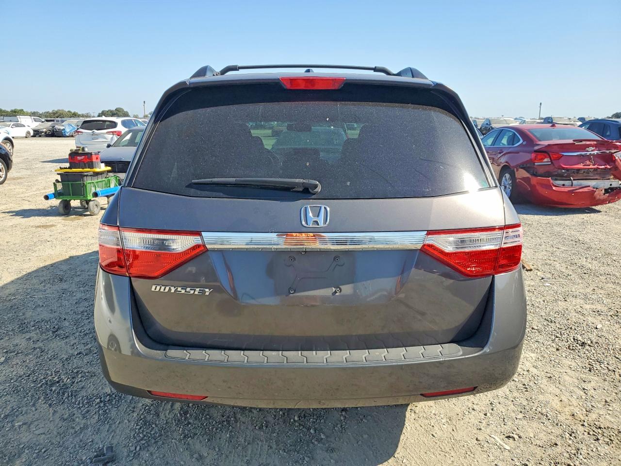 2012 Honda Odyssey Exl Charcoal vin: 5FNRL5H69CB102097
