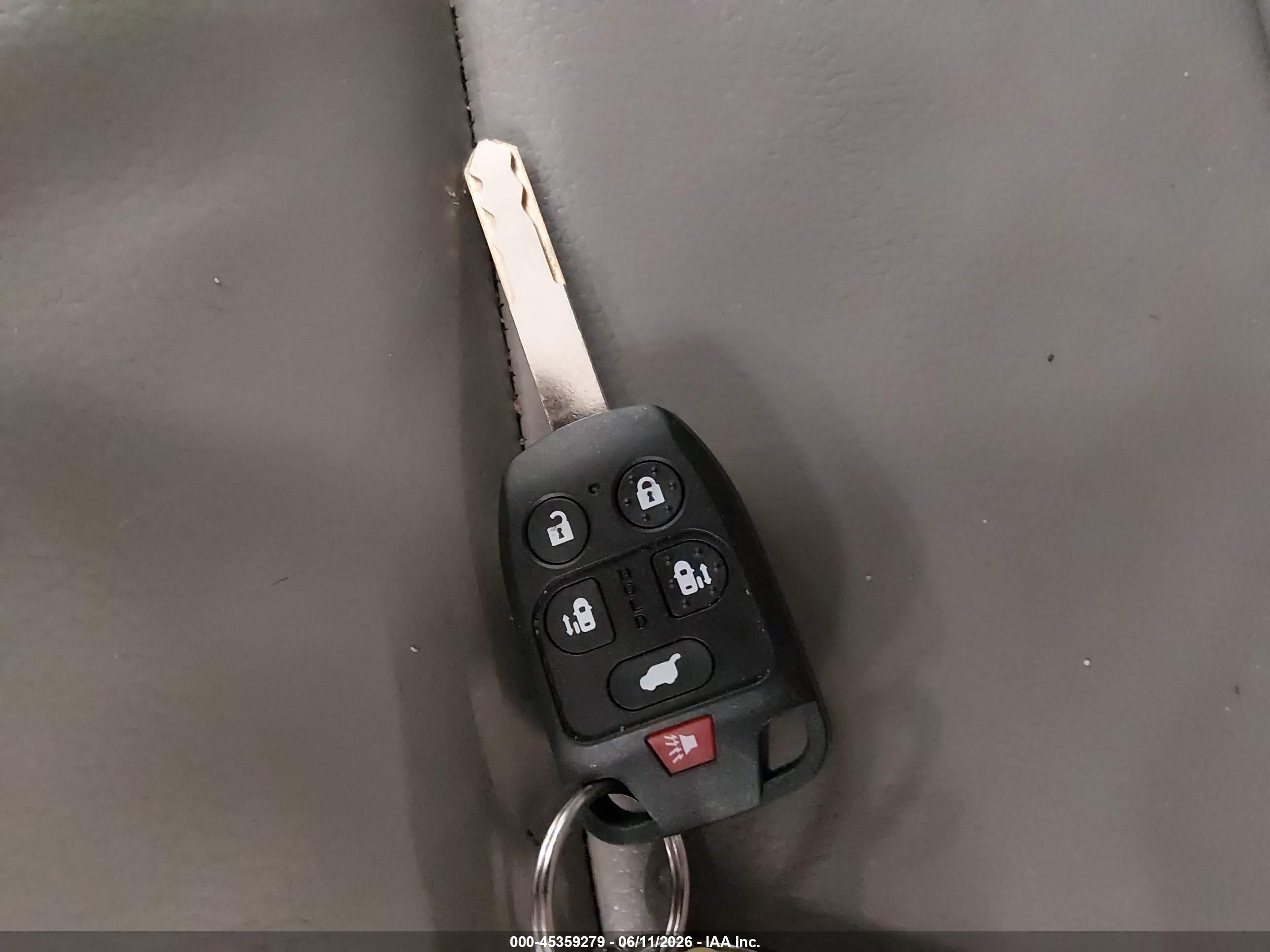 2012 Honda Odyssey Ex-l Silver vin: 5FNRL5H69CB124231