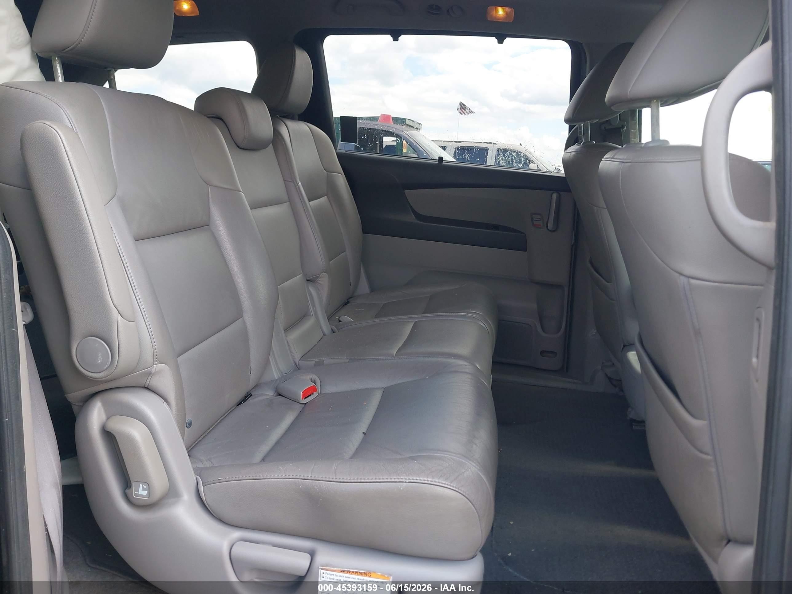 2012 Honda Odyssey Ex-l Серый vin: 5FNRL5H69CB129235
