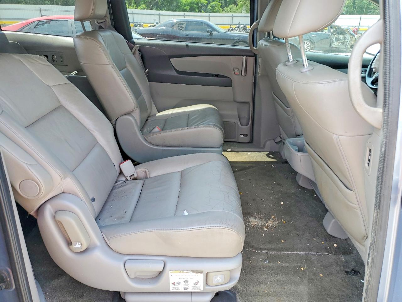 2012 Honda Odyssey Exl Gray vin: 5FNRL5H69CB133754