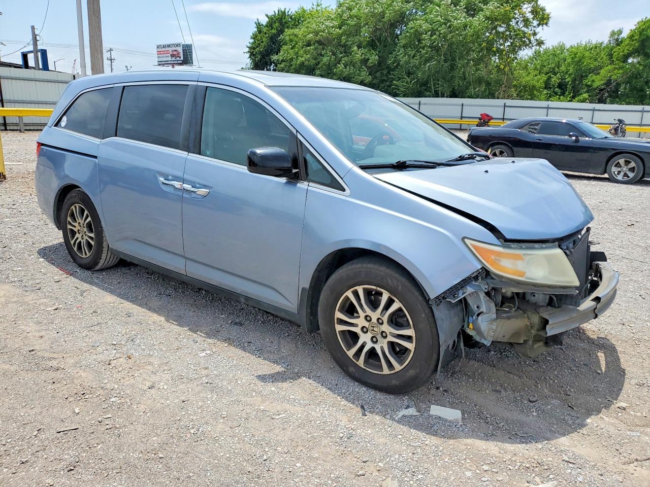 2012 Honda Odyssey Exl Gray vin: 5FNRL5H69CB133754