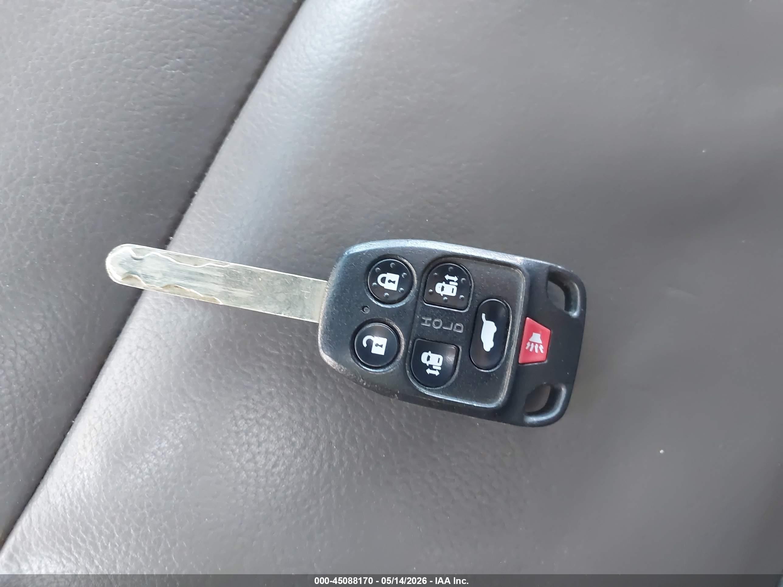 2012 Honda Odyssey Ex-l Серый vin: 5FNRL5H69CB144253