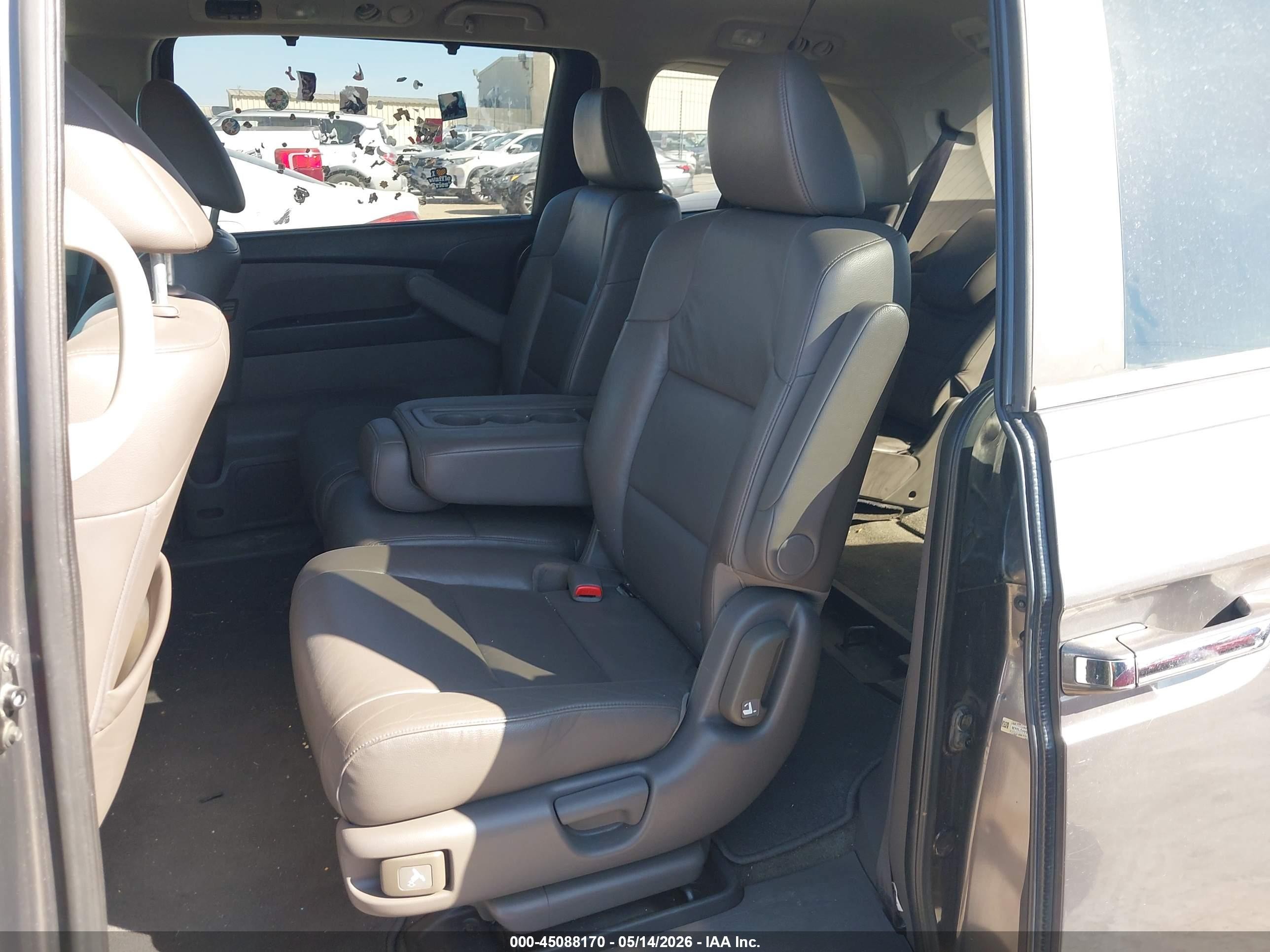 2012 Honda Odyssey Ex-l Серый vin: 5FNRL5H69CB144253