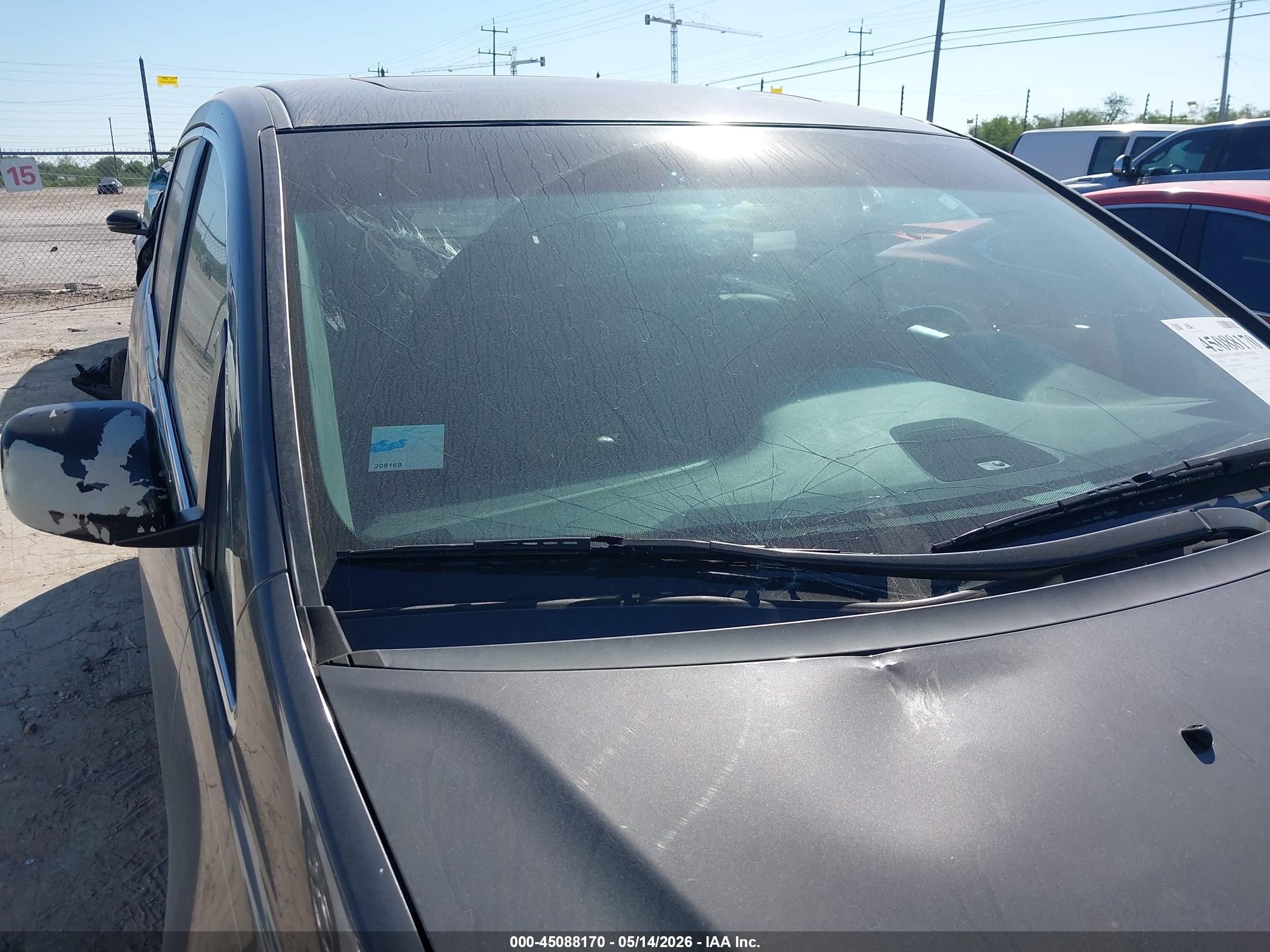 2012 Honda Odyssey Ex-l Серый vin: 5FNRL5H69CB144253