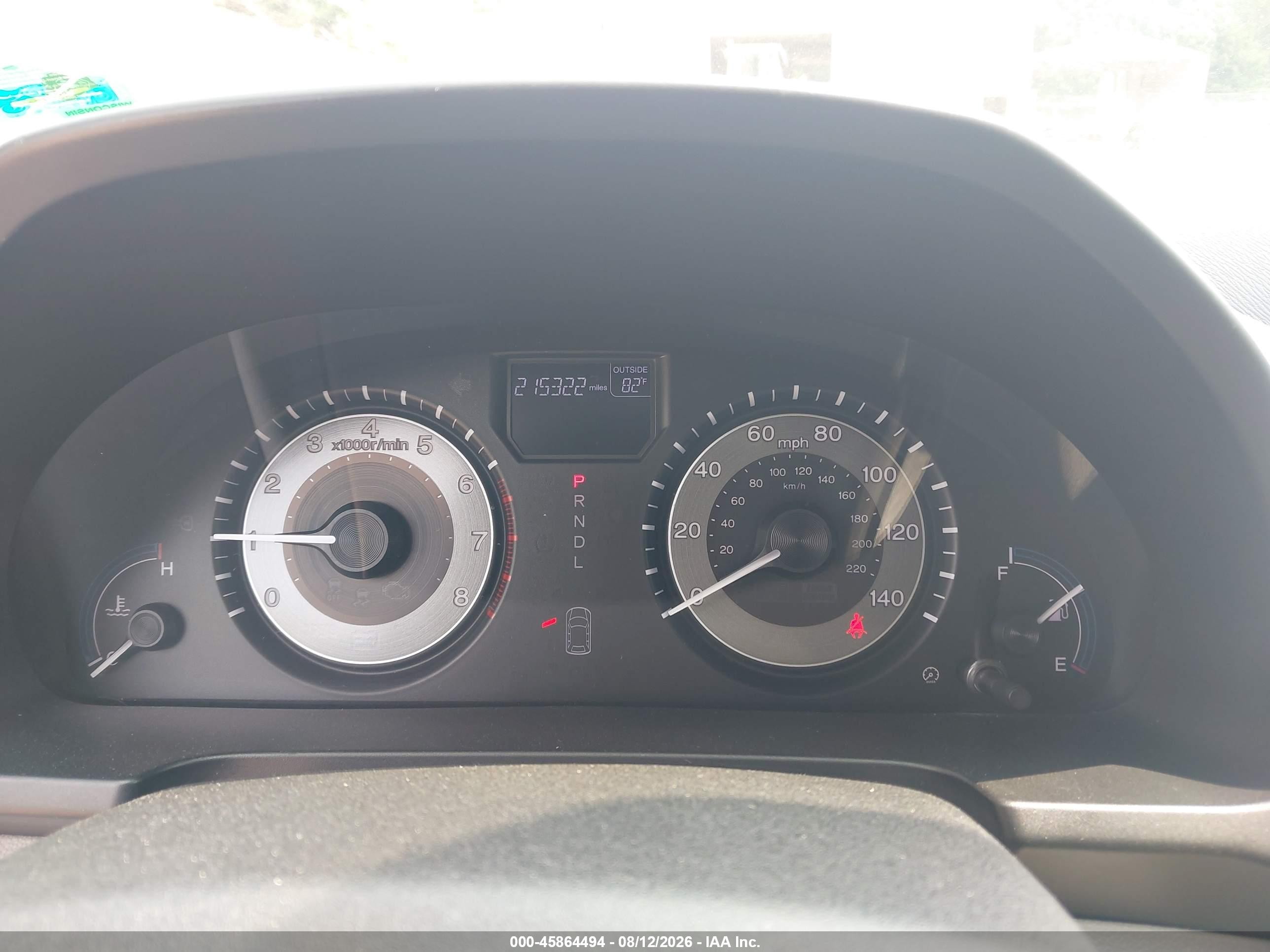 2013 Honda Odyssey Ex-l Light Blue vin: 5FNRL5H69DB001093