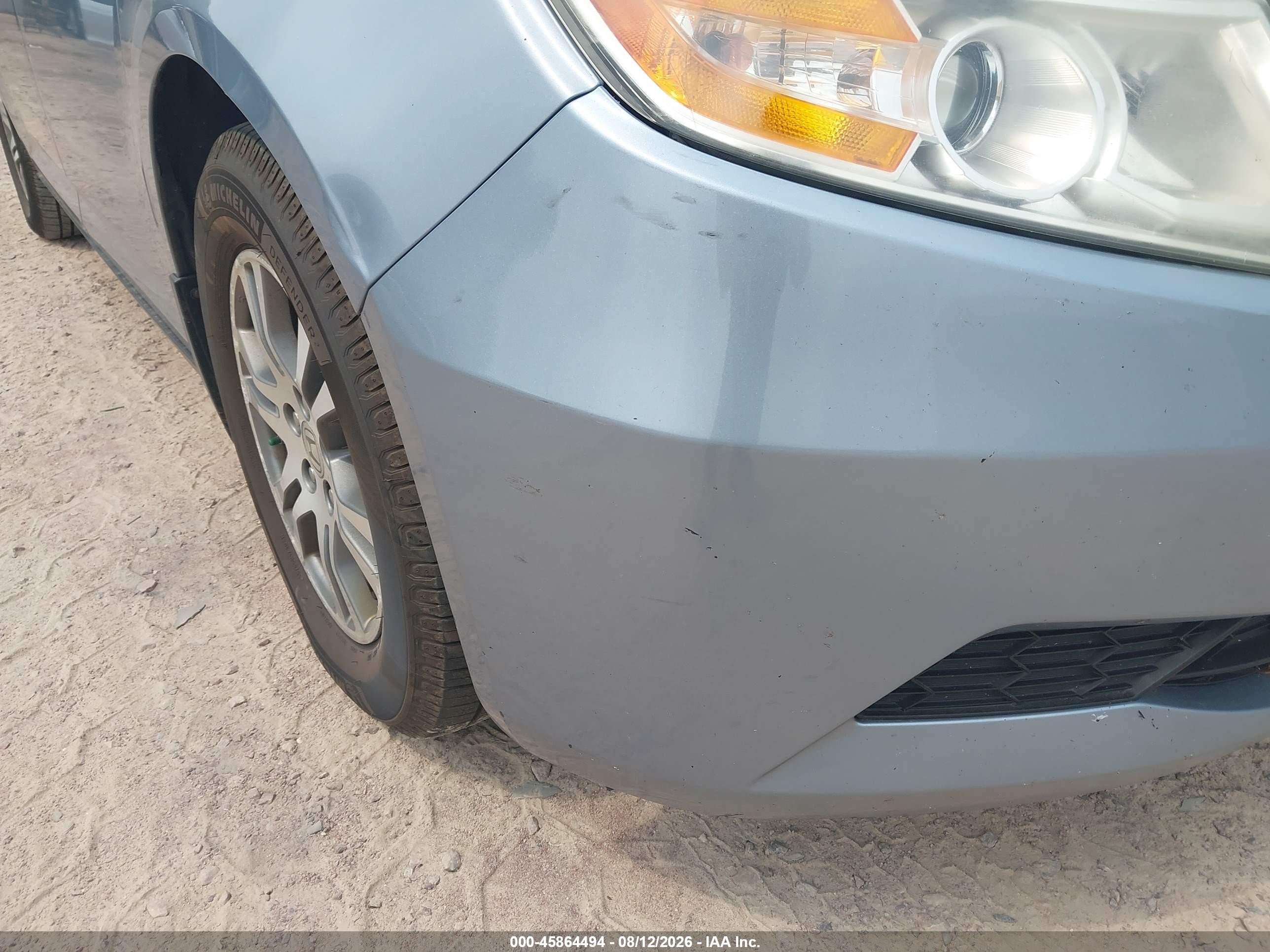 2013 Honda Odyssey Ex-l Light Blue vin: 5FNRL5H69DB001093