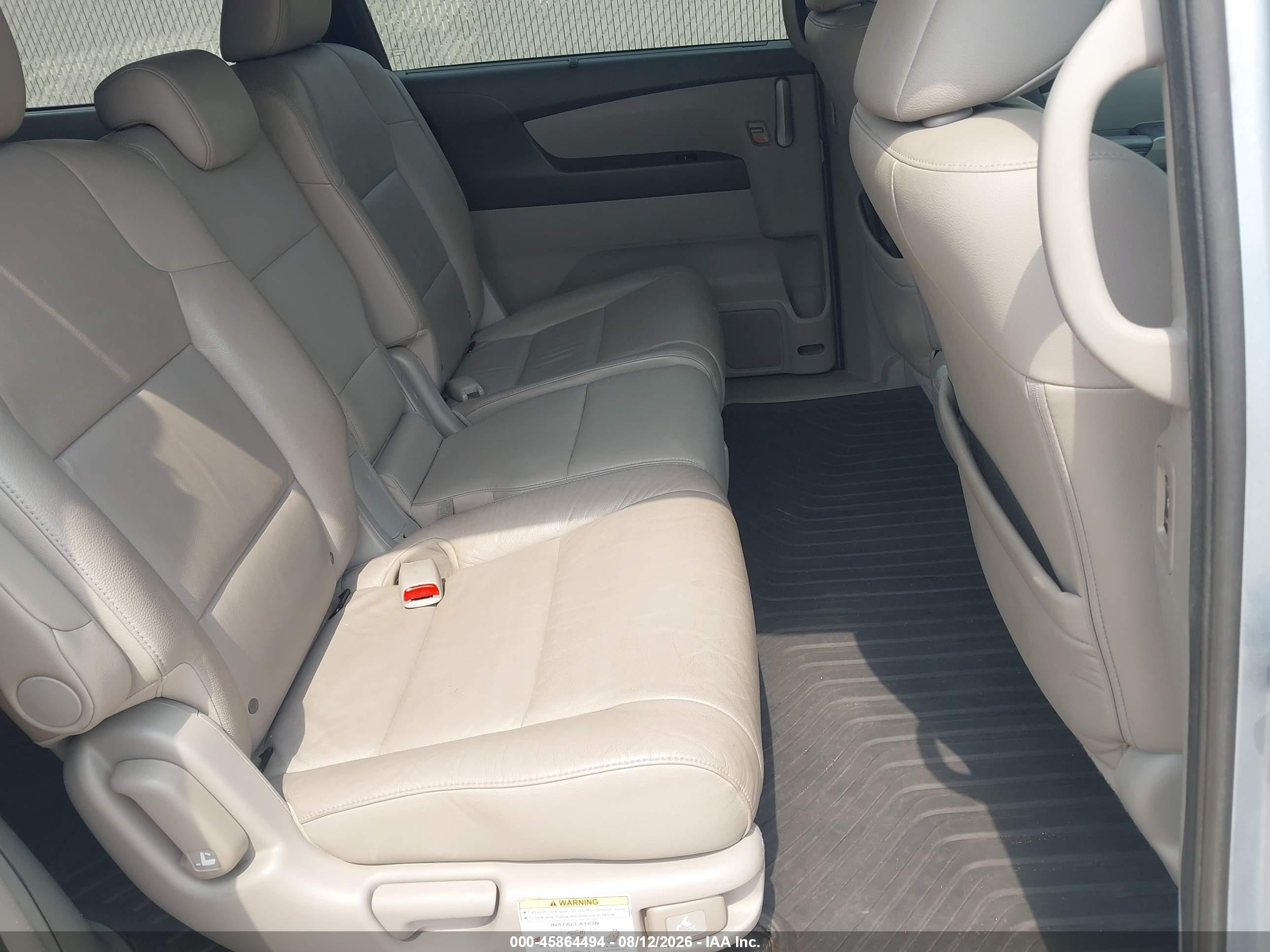 2013 Honda Odyssey Ex-l Light Blue vin: 5FNRL5H69DB001093