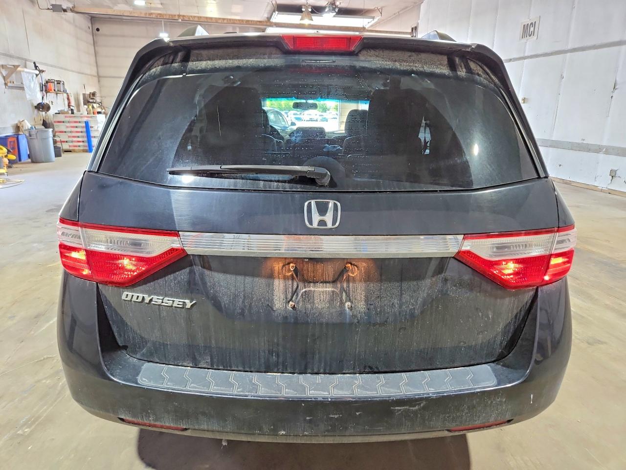 2013 Honda Odyssey Exl Black vin: 5FNRL5H69DB005239