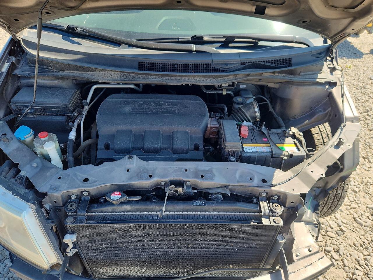 2013 Honda Odyssey Exl Silver vin: 5FNRL5H69DB014006