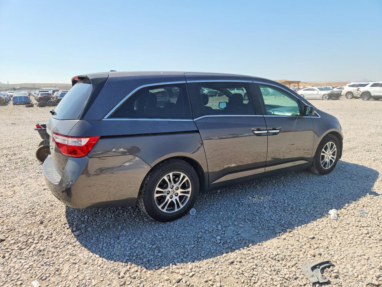 2013 Honda Odyssey Exl Silver vin: 5FNRL5H69DB014006