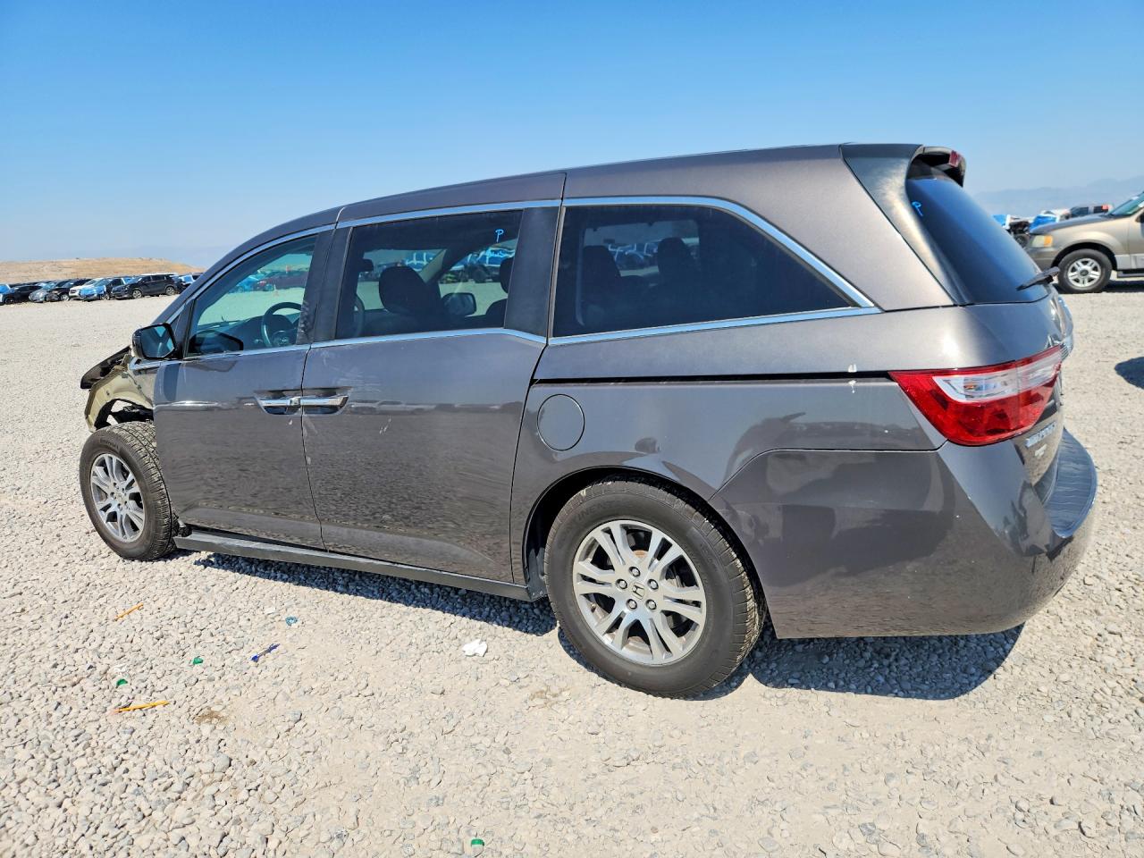 2013 Honda Odyssey Exl Silver vin: 5FNRL5H69DB014006