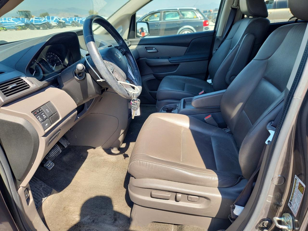 2013 Honda Odyssey Exl Silver vin: 5FNRL5H69DB014006