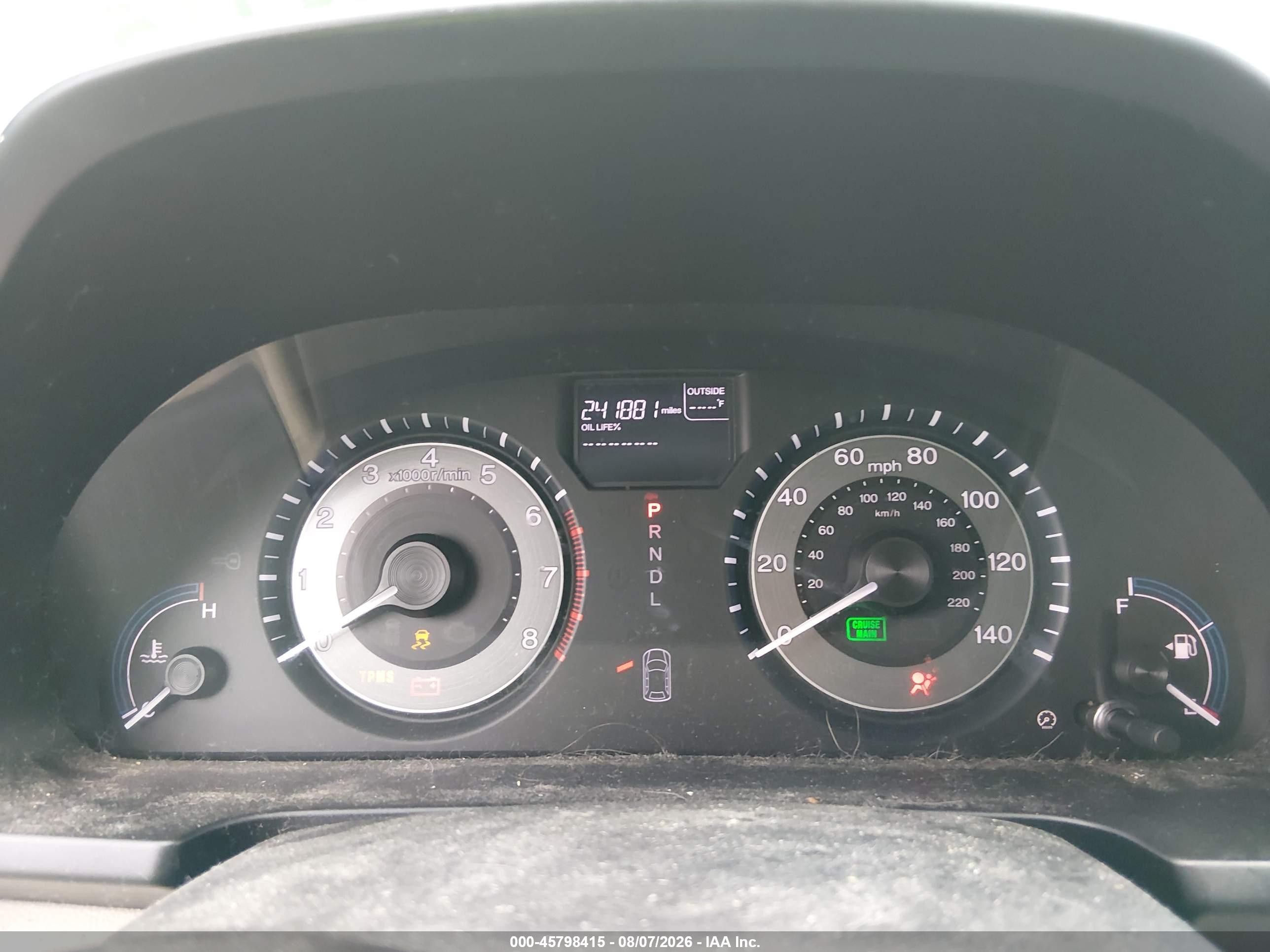 2013 Honda Odyssey Ex-l Red vin: 5FNRL5H69DB017357