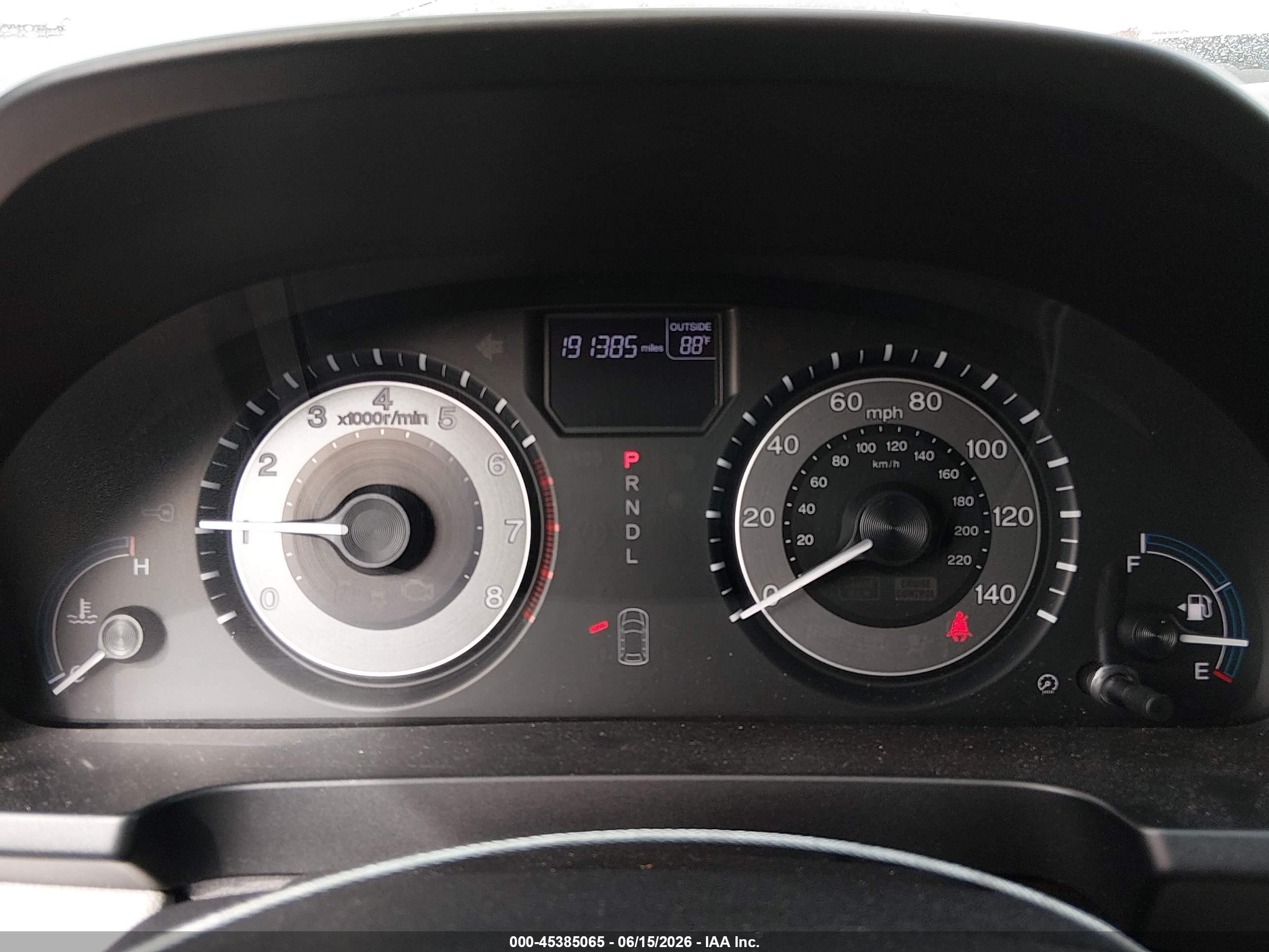 2013 Honda Odyssey Ex-l Серый vin: 5FNRL5H69DB023384