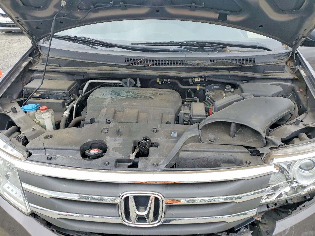2013 Honda Odyssey Exl Gray vin: 5FNRL5H69DB023823