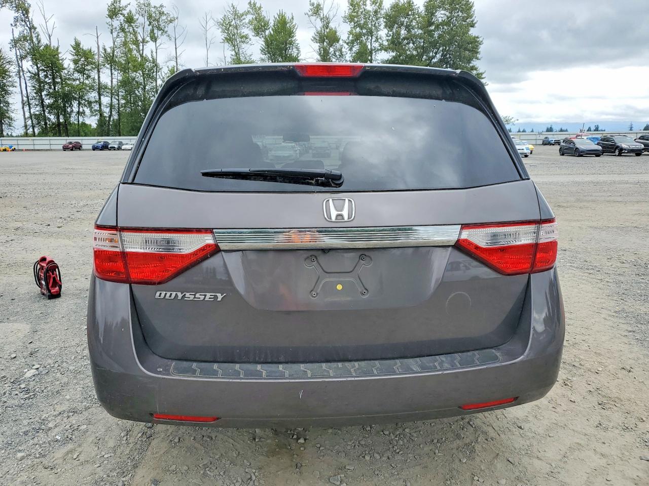 2013 Honda Odyssey Exl Gray vin: 5FNRL5H69DB023823