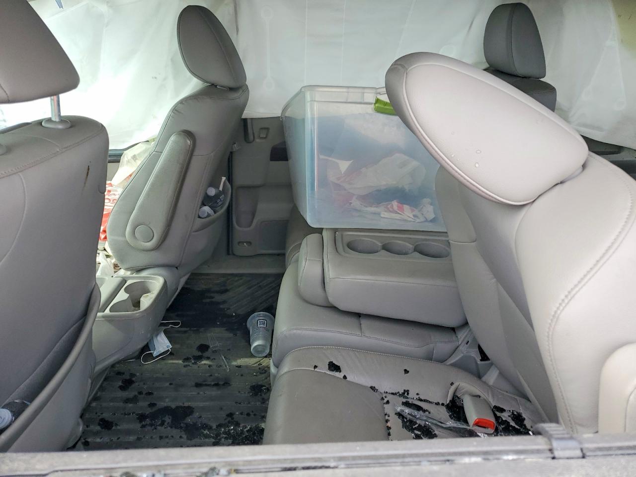 2013 Honda Odyssey Exl Gray vin: 5FNRL5H69DB029590