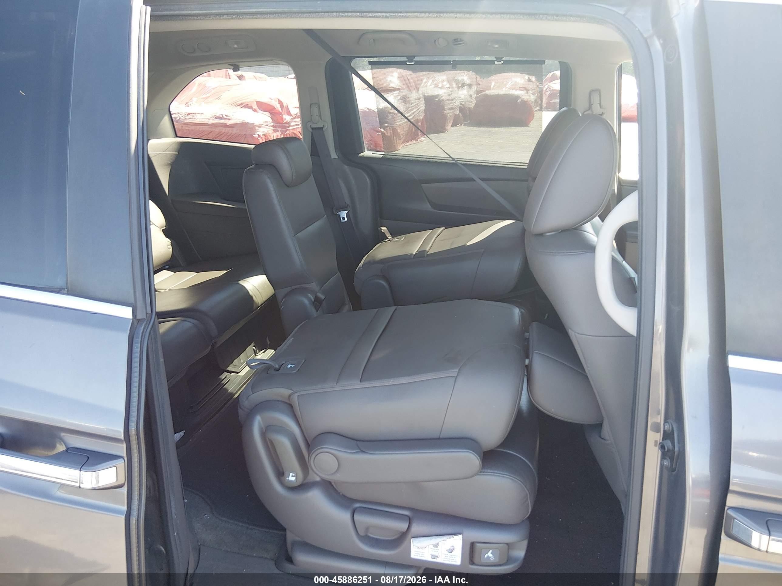 2013 Honda Odyssey Ex-l Gray vin: 5FNRL5H69DB035759