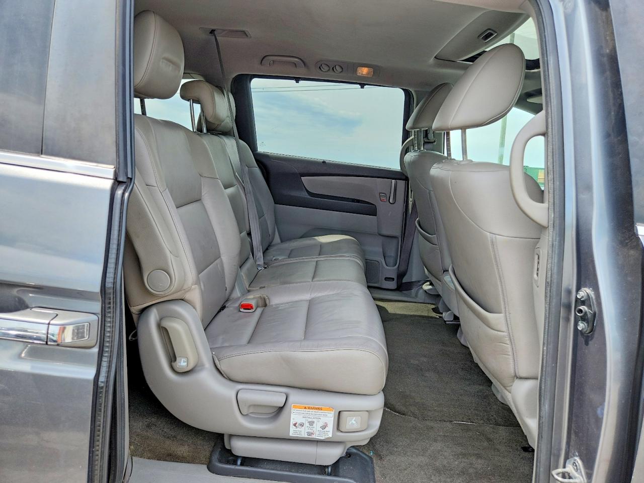 2013 Honda Odyssey Exl Gray vin: 5FNRL5H69DB050651