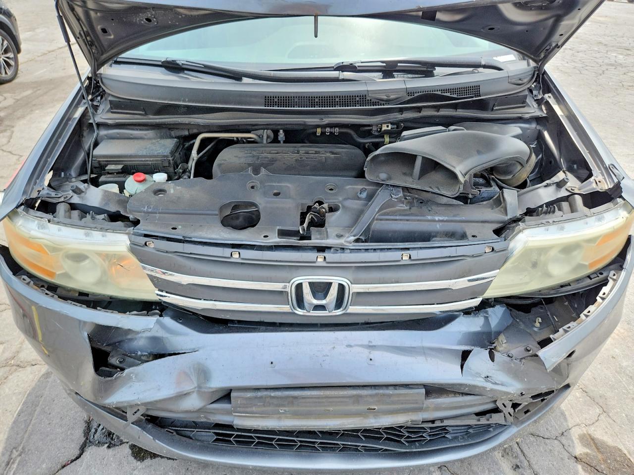 2013 Honda Odyssey Exl Gray vin: 5FNRL5H69DB050651