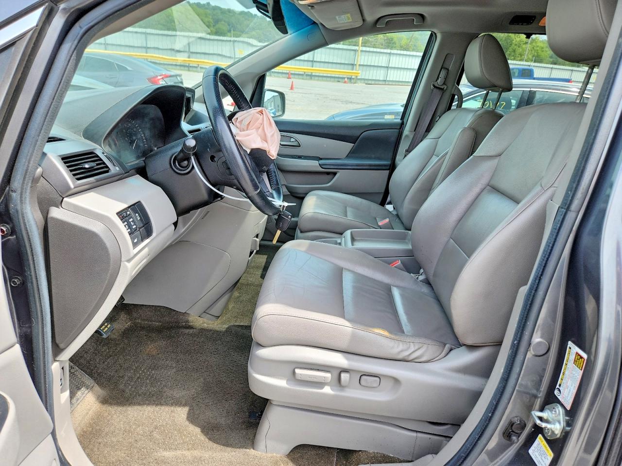 2013 Honda Odyssey Exl Gray vin: 5FNRL5H69DB050651