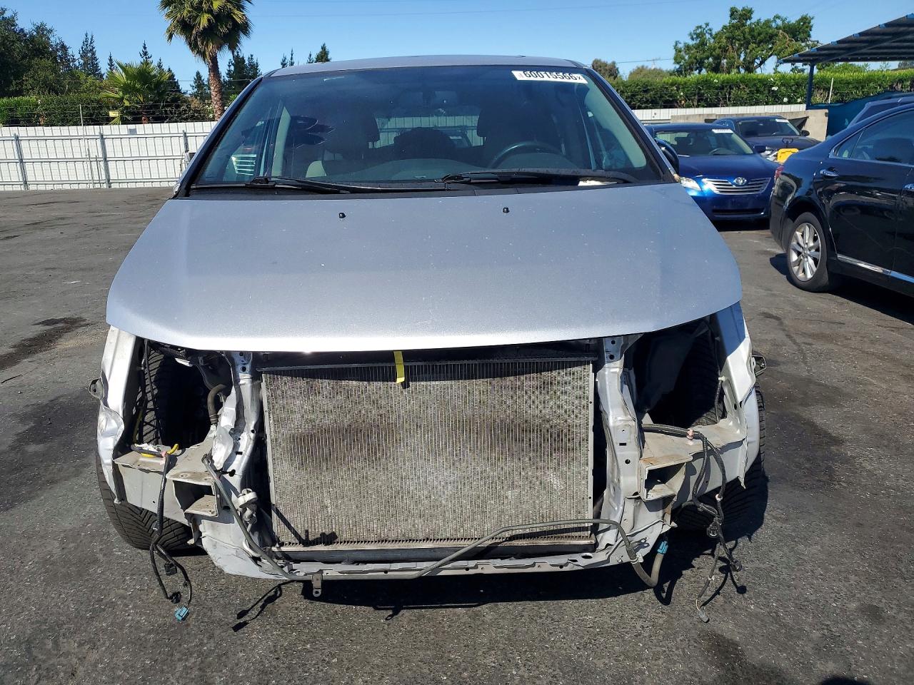 2013 Honda Odyssey Exl Silver vin: 5FNRL5H69DB056465