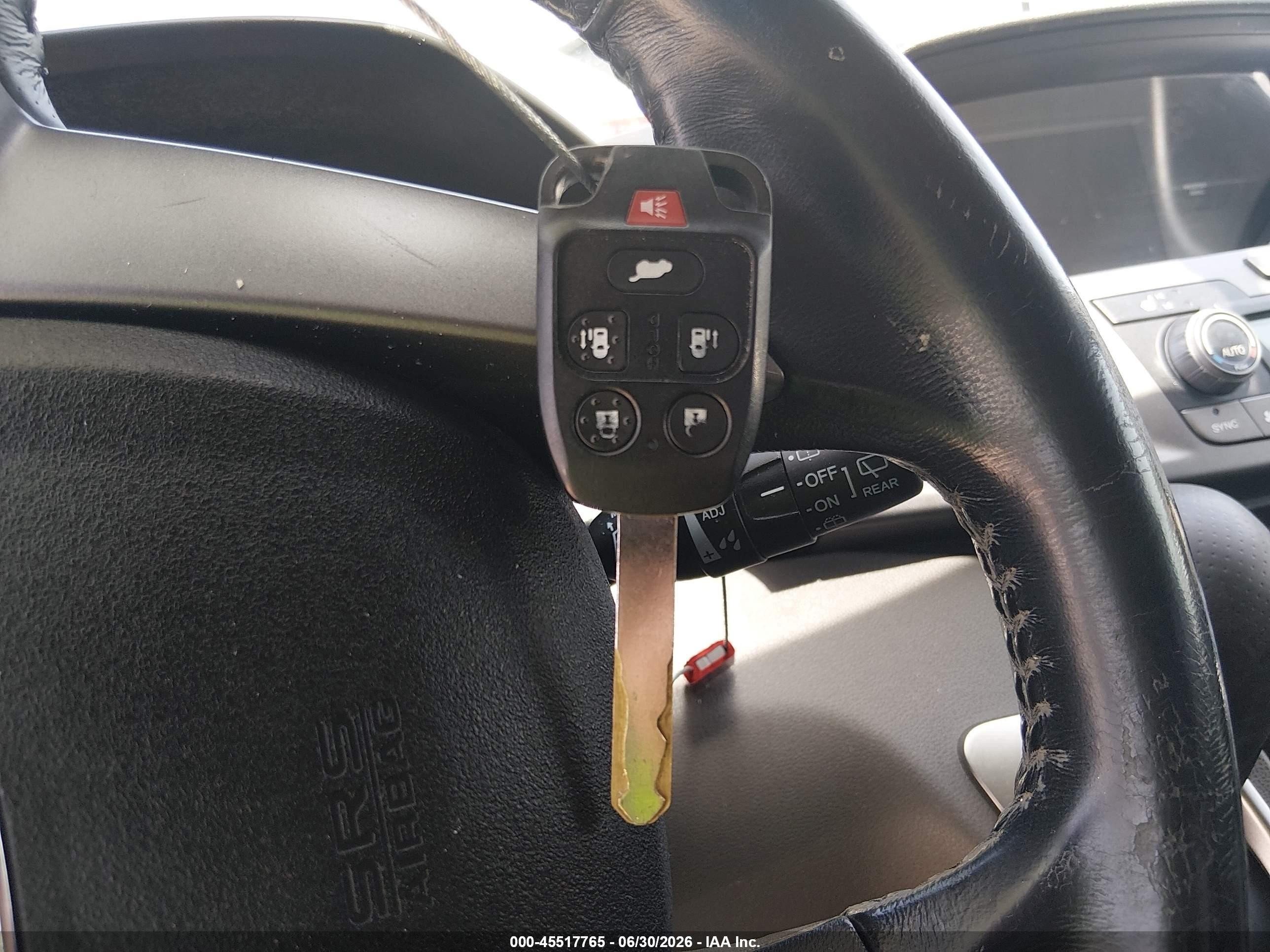 2013 Honda Odyssey Ex-l Серый vin: 5FNRL5H69DB059771