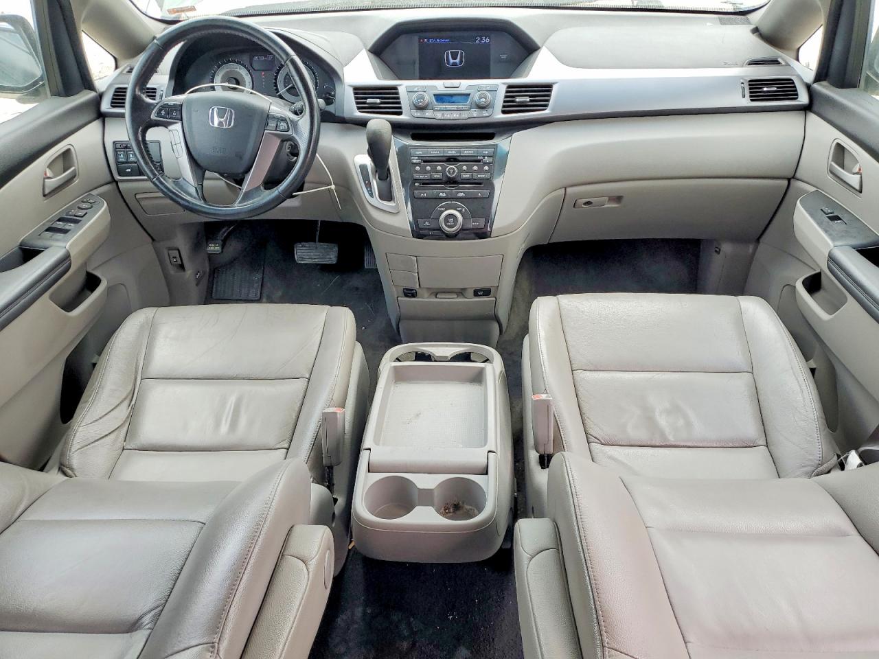 2013 Honda Odyssey Exl Серый vin: 5FNRL5H69DB063996