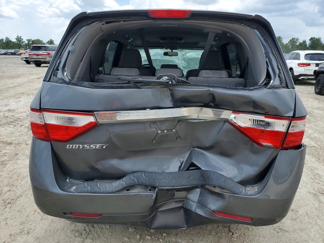 2013 Honda Odyssey Exl Серый vin: 5FNRL5H69DB063996