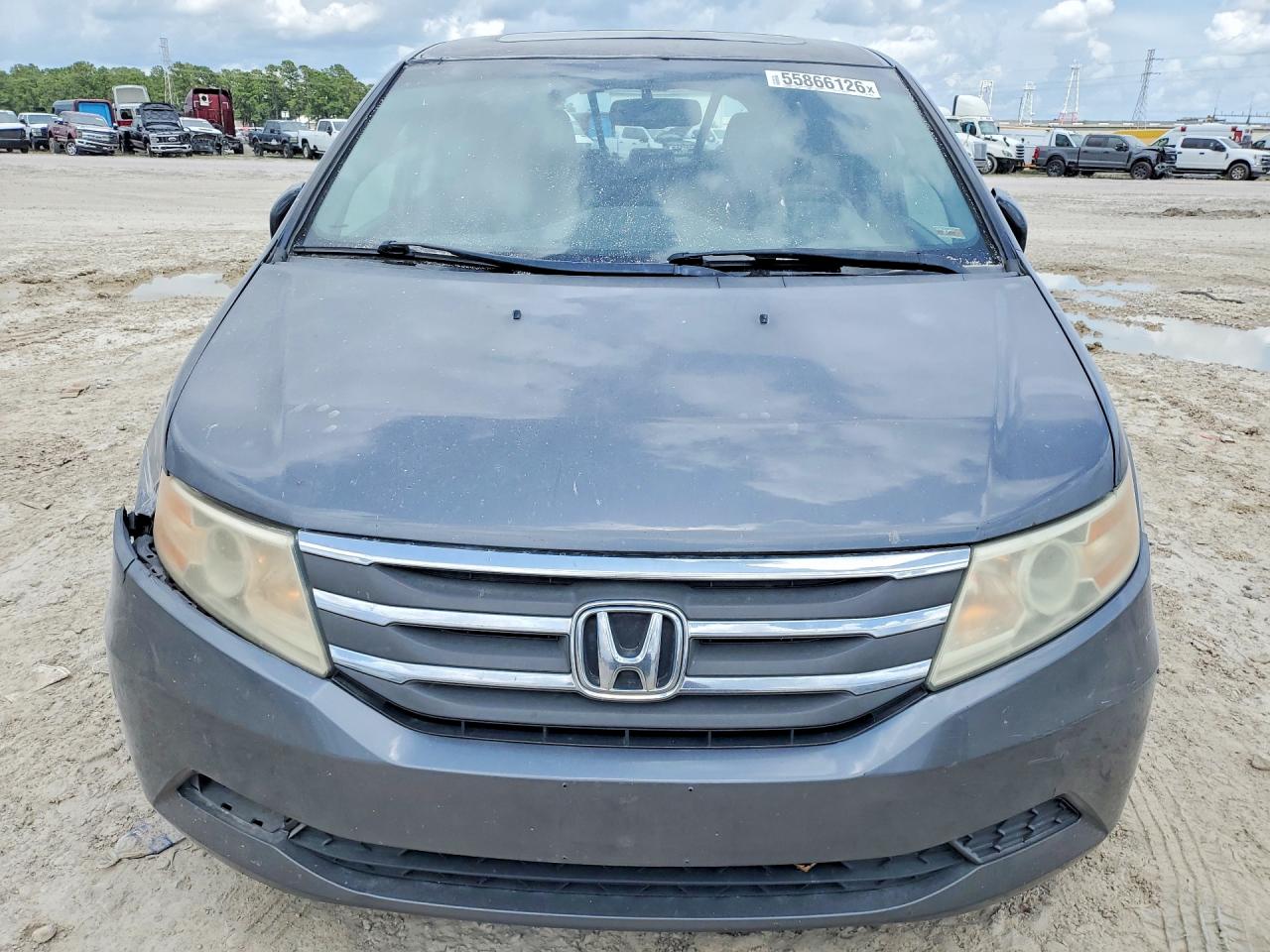 2013 Honda Odyssey Exl Серый vin: 5FNRL5H69DB063996