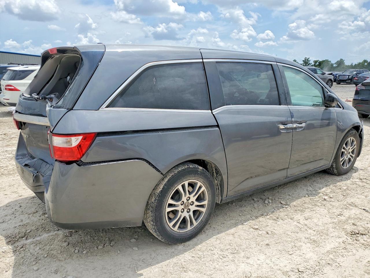 2013 Honda Odyssey Exl Серый vin: 5FNRL5H69DB063996