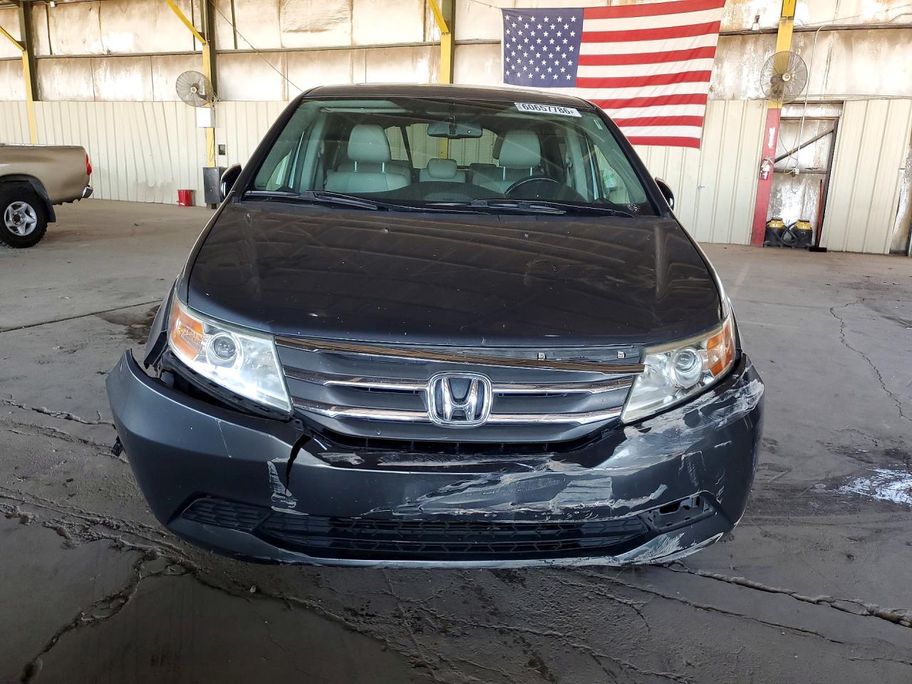2013 Honda Odyssey Exl Gray vin: 5FNRL5H69DB066137