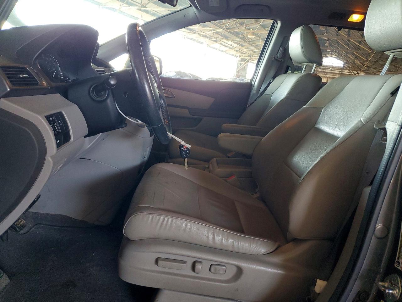 2013 Honda Odyssey Exl Gray vin: 5FNRL5H69DB066137