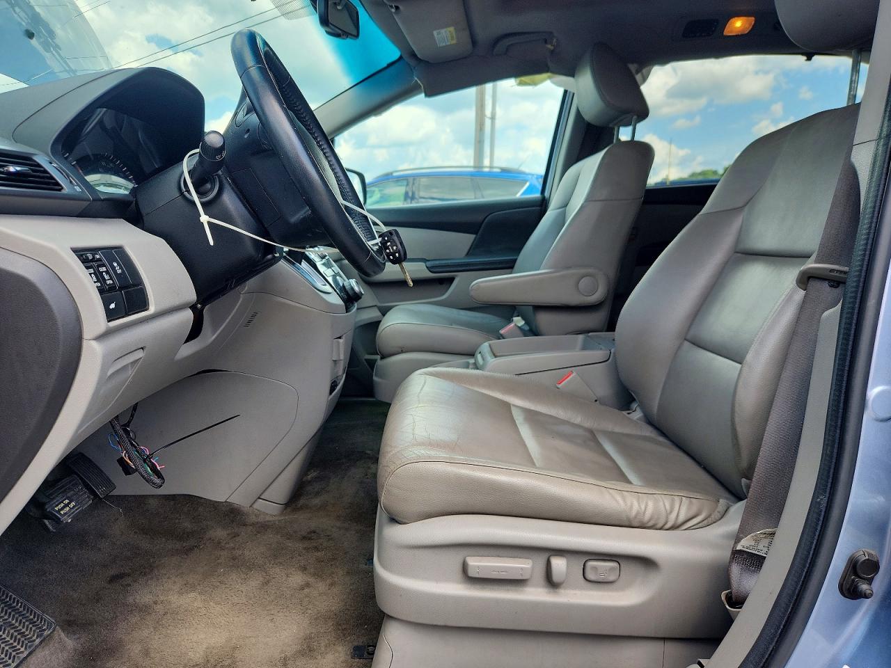 2013 Honda Odyssey Exl Blue vin: 5FNRL5H69DB089661